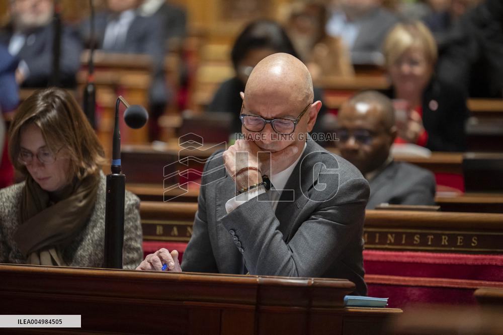 Senate - Vote Of Finance Bill 2026 - Paris