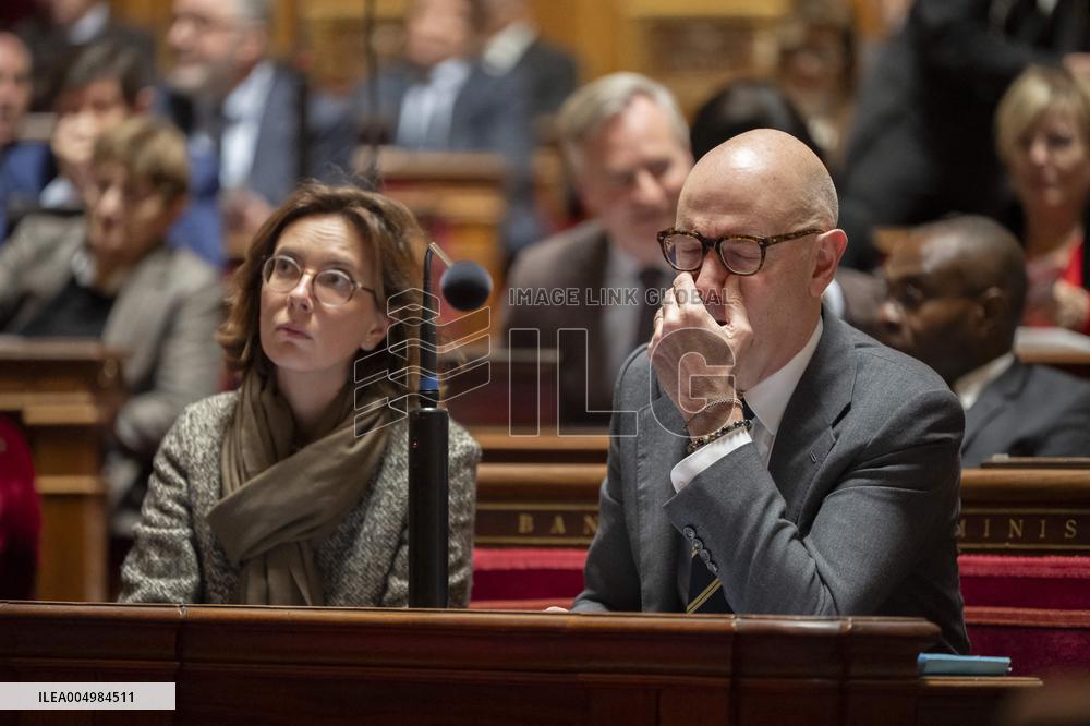 Senate - Vote Of Finance Bill 2026 - Paris