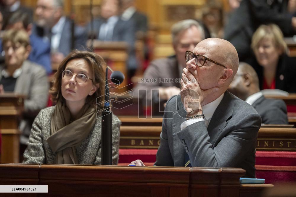 Senate - Vote Of Finance Bill 2026 - Paris