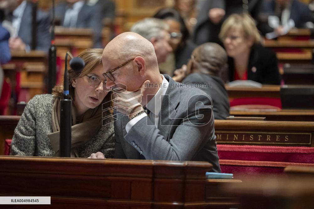 Senate - Vote Of Finance Bill 2026 - Paris