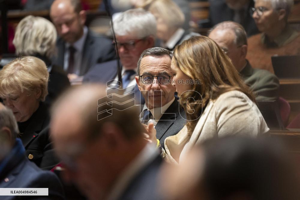 Senate - Vote Of Finance Bill 2026 - Paris