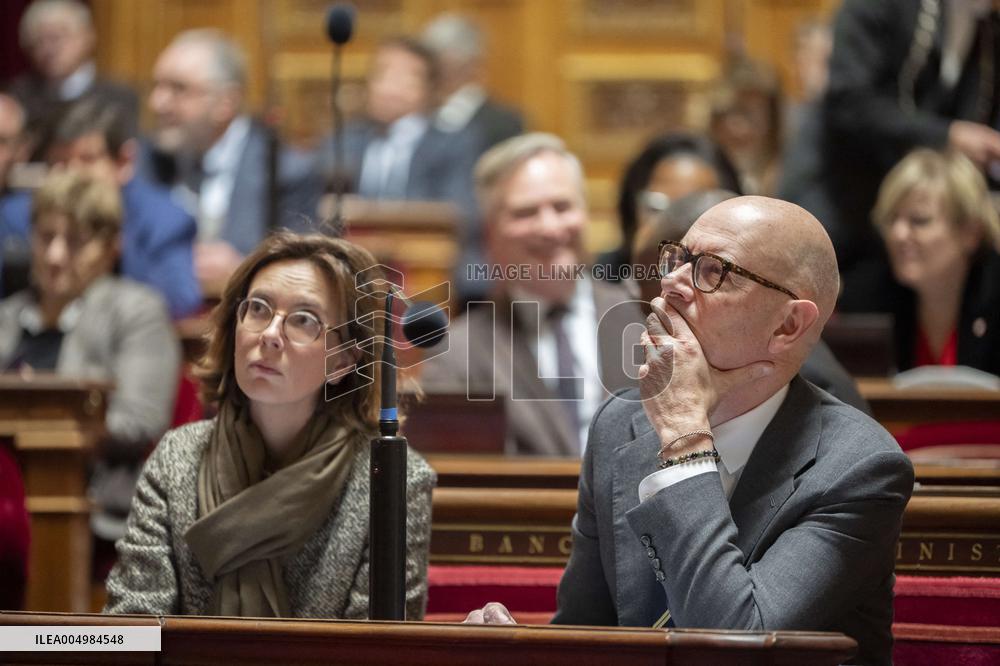 Senate - Vote Of Finance Bill 2026 - Paris