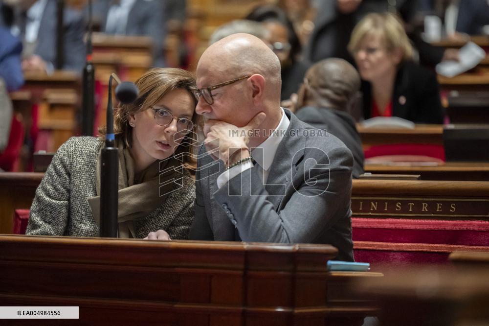 Senate - Vote Of Finance Bill 2026 - Paris