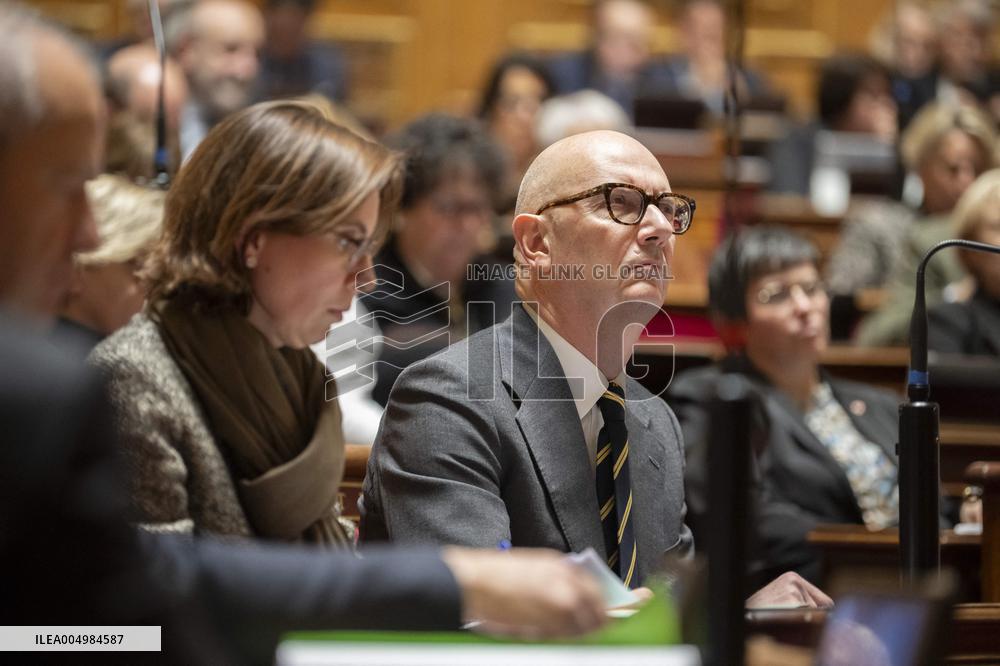 Senate - Vote Of Finance Bill 2026 - Paris