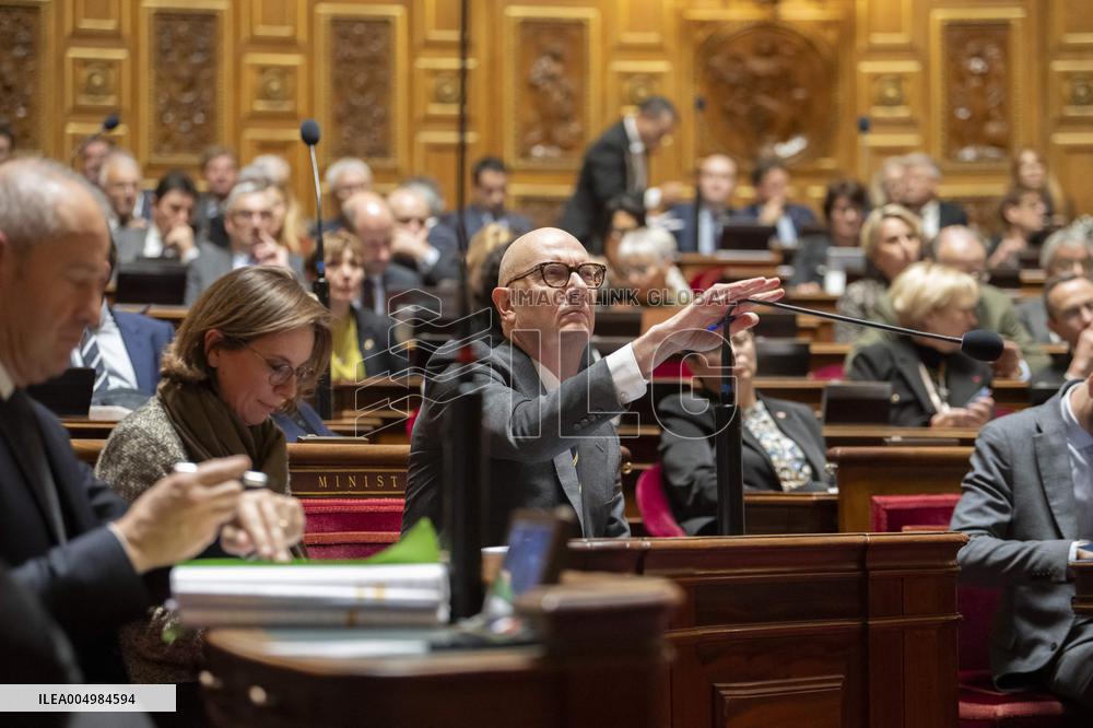 Senate - Vote Of Finance Bill 2026 - Paris