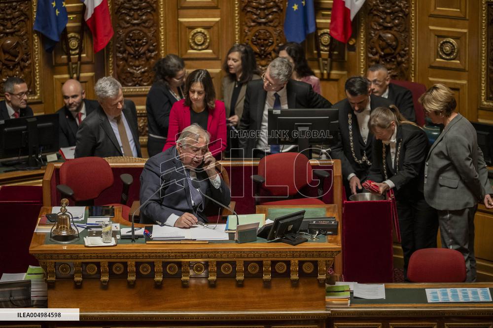 Senate - Vote Of Finance Bill 2026 - Paris