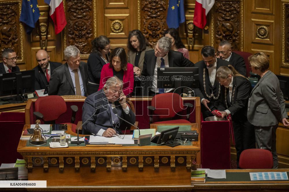Senate - Vote Of Finance Bill 2026 - Paris