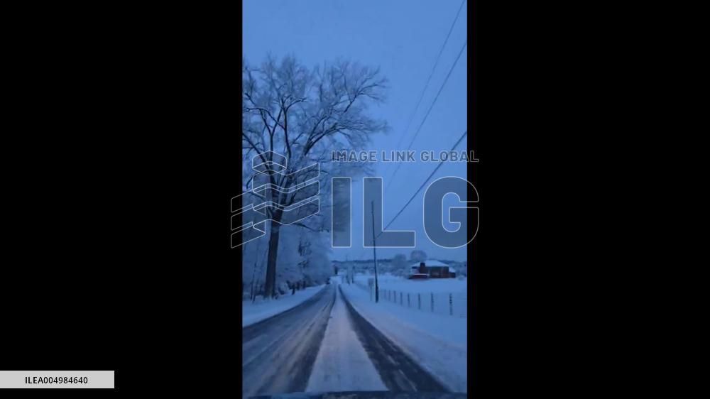 US: Icy Roads After Snowfall Across Pennsylvania, Hazardous Travel Issued
