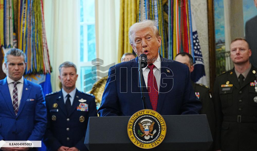 Trump Announces Border Defense Medals