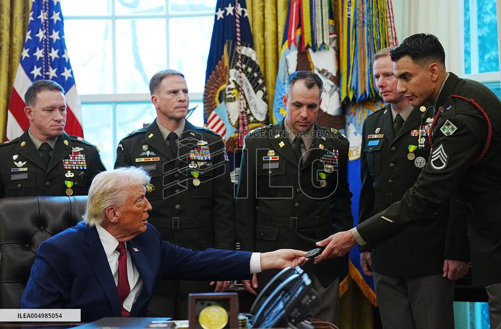 Trump Announces Border Defense Medals