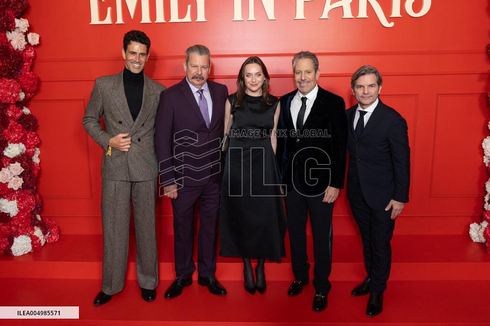 Emily In Paris - Season Five - Netflix Paris Premiere