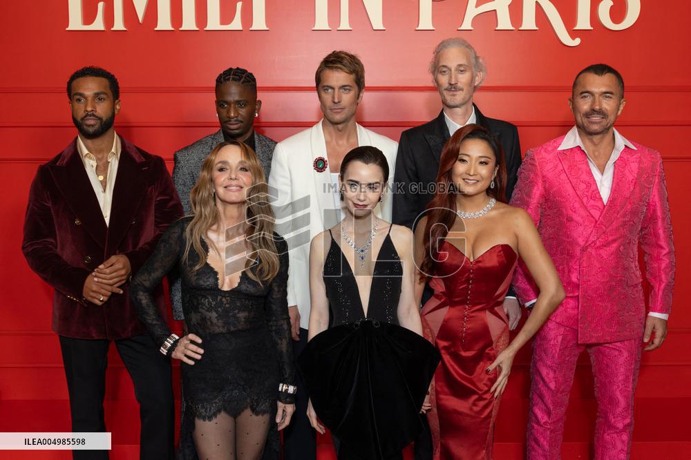 Emily In Paris - Season Five - Netflix Paris Premiere