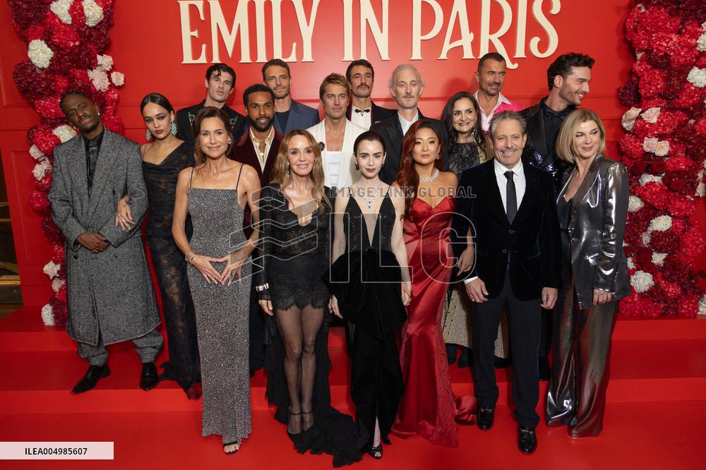 Emily In Paris - Season Five - Netflix Paris Premiere