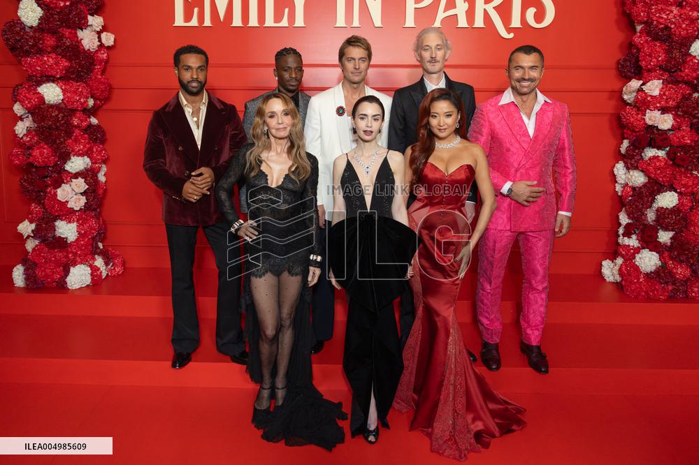 Emily In Paris - Season Five - Netflix Paris Premiere