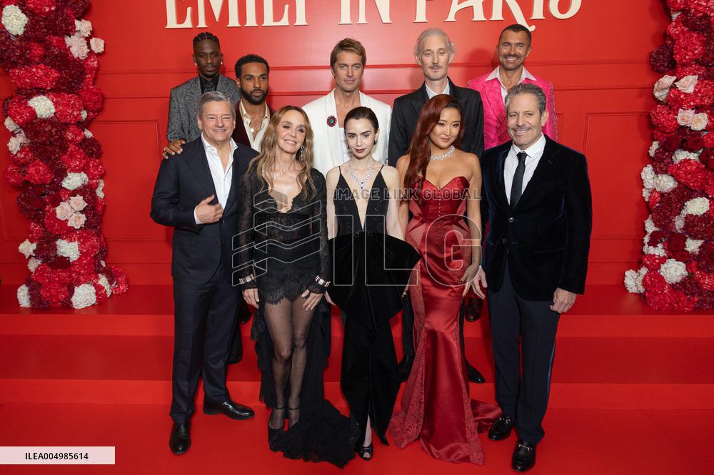 Emily In Paris - Season Five - Netflix Paris Premiere