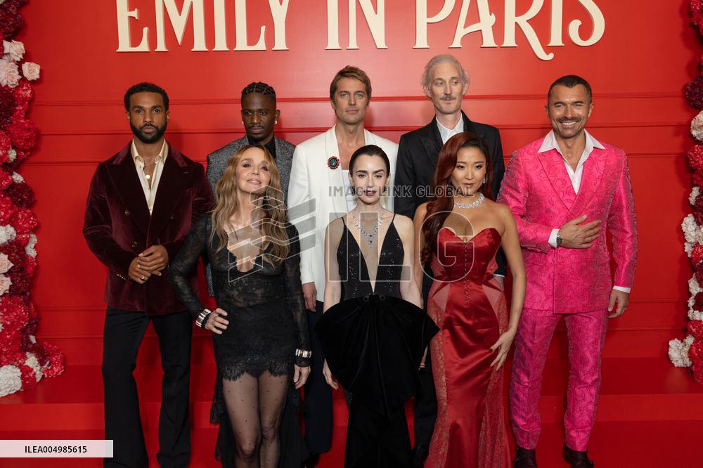Emily In Paris - Season Five - Netflix Paris Premiere