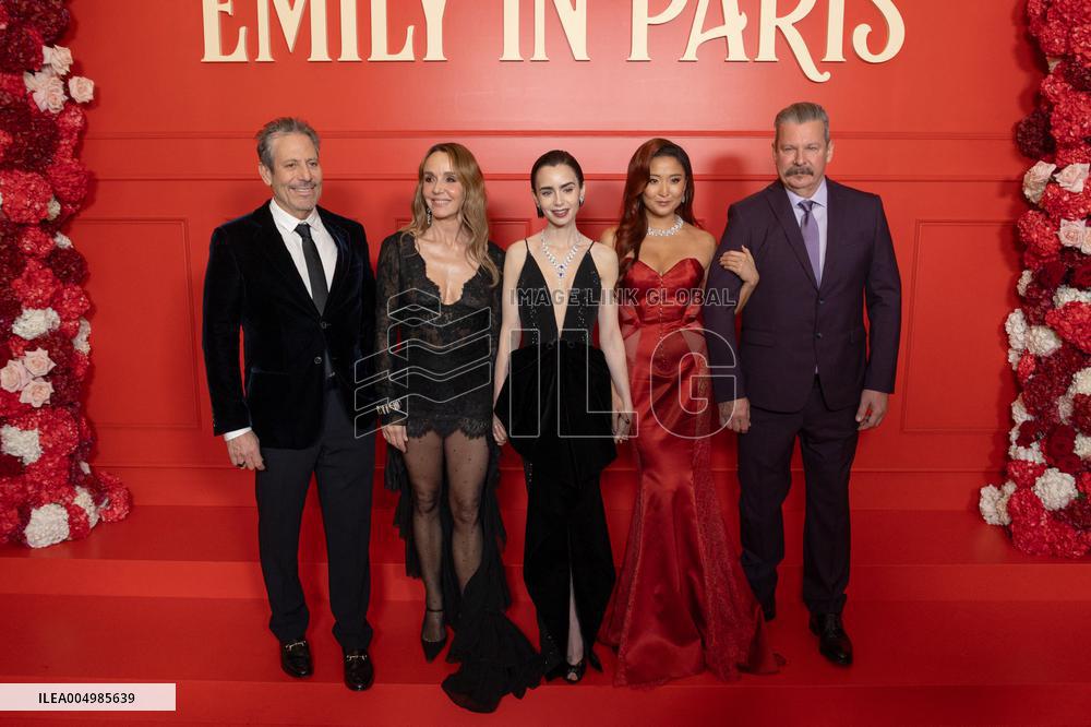 Emily In Paris - Season Five - Netflix Paris Premiere
