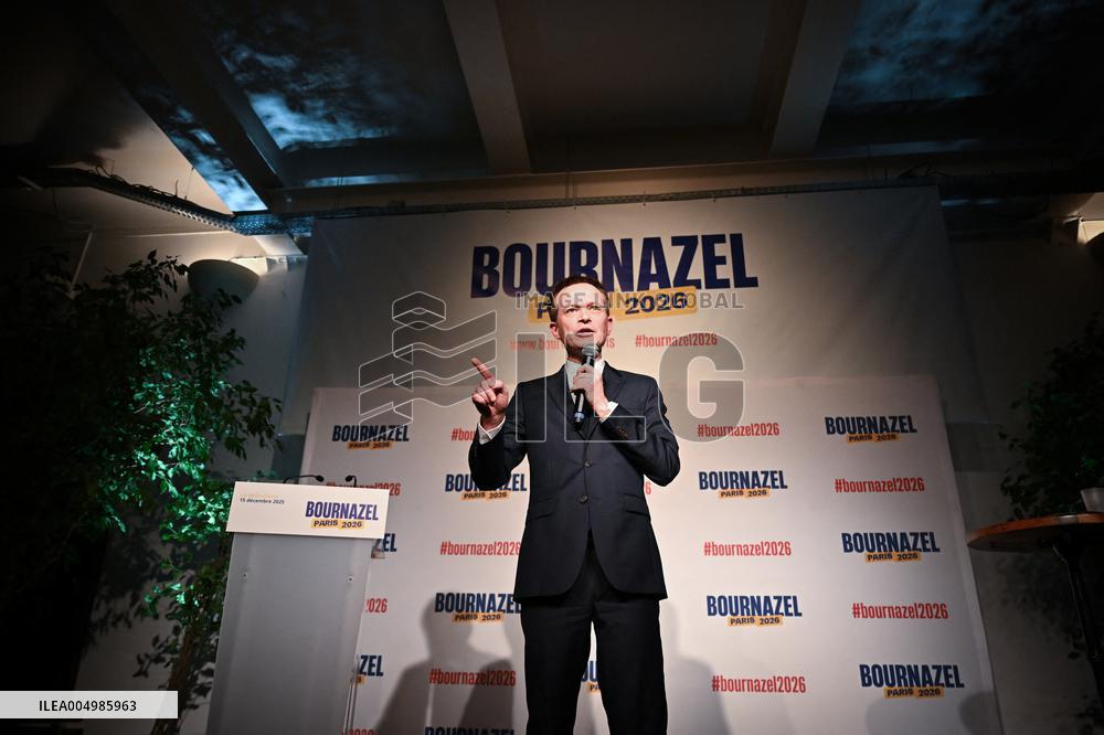 Meeting Of Pierre-Yves Bournazel Horizons Candidate For Mayor Of Paris 2026 - Paris