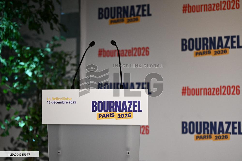 Meeting Of Pierre-Yves Bournazel Horizons Candidate For Mayor Of Paris 2026 - Paris