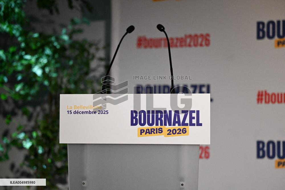 Meeting Of Pierre-Yves Bournazel Horizons Candidate For Mayor Of Paris 2026 - Paris