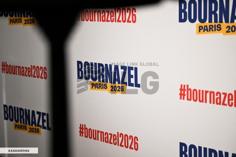 Meeting Of Pierre-Yves Bournazel Horizons Candidate For Mayor Of Paris 2026 - Paris