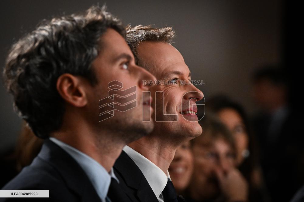 Meeting Of Pierre-Yves Bournazel Horizons Candidate For Mayor Of Paris 2026 - Paris