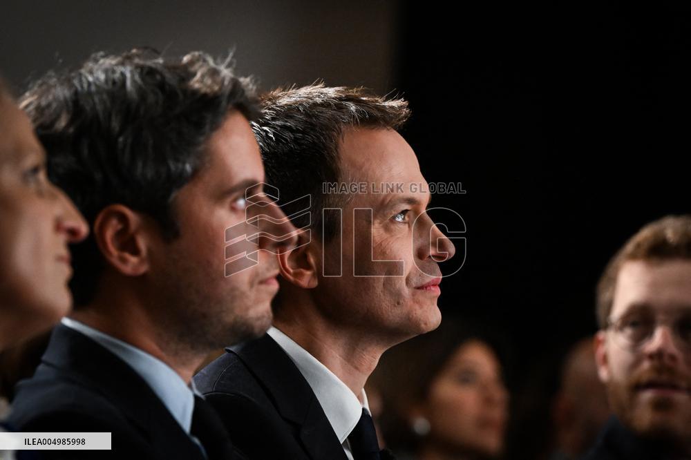 Meeting Of Pierre-Yves Bournazel Horizons Candidate For Mayor Of Paris 2026 - Paris