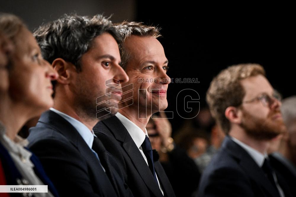 Meeting Of Pierre-Yves Bournazel Horizons Candidate For Mayor Of Paris 2026 - Paris