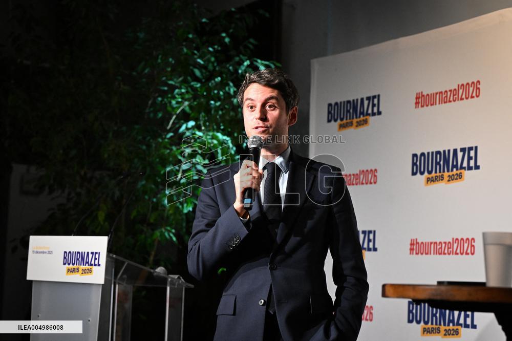 Meeting Of Pierre-Yves Bournazel Horizons Candidate For Mayor Of Paris 2026 - Paris