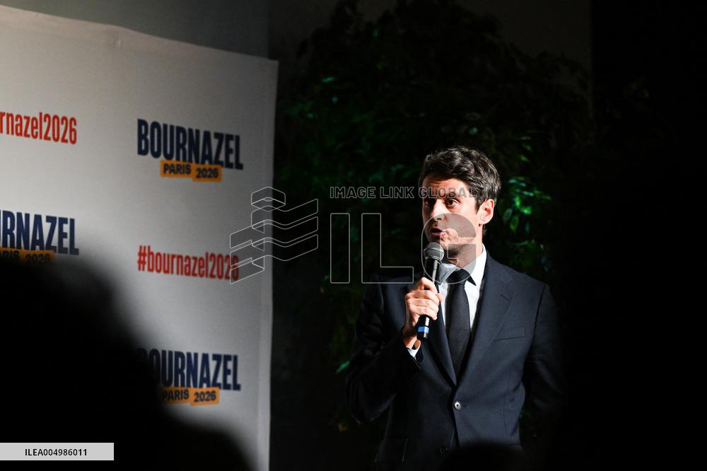 Meeting Of Pierre-Yves Bournazel Horizons Candidate For Mayor Of Paris 2026 - Paris