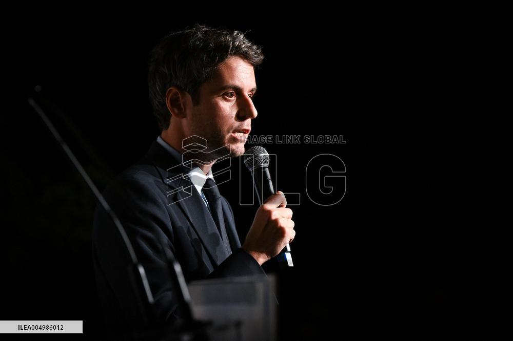 Meeting Of Pierre-Yves Bournazel Horizons Candidate For Mayor Of Paris 2026 - Paris