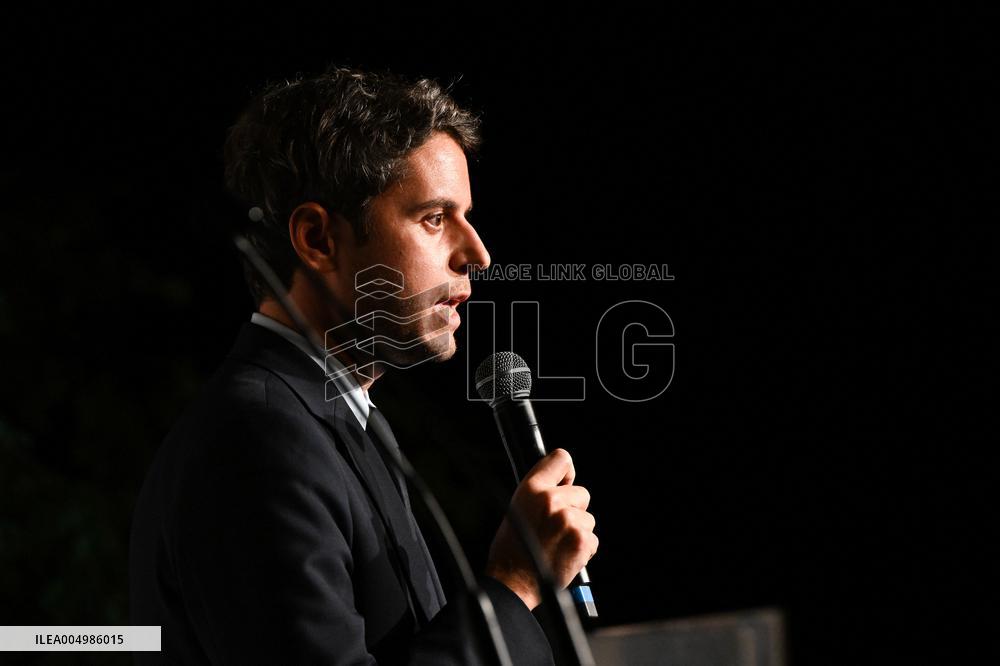 Meeting Of Pierre-Yves Bournazel Horizons Candidate For Mayor Of Paris 2026 - Paris