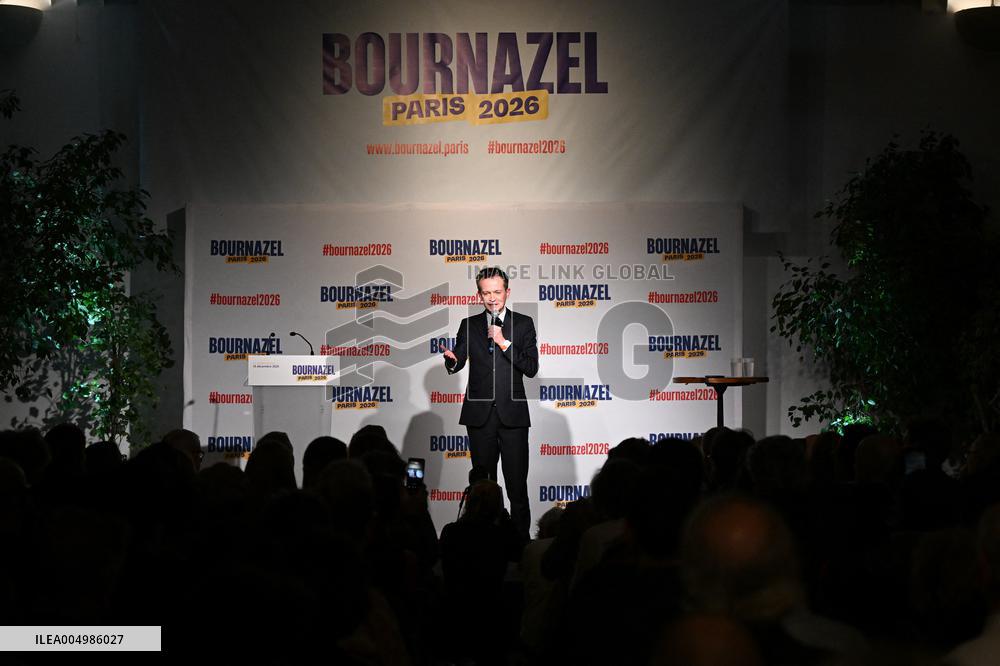 Meeting Of Pierre-Yves Bournazel Horizons Candidate For Mayor Of Paris 2026 - Paris