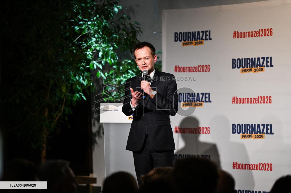 Meeting Of Pierre-Yves Bournazel Horizons Candidate For Mayor Of Paris 2026 - Paris