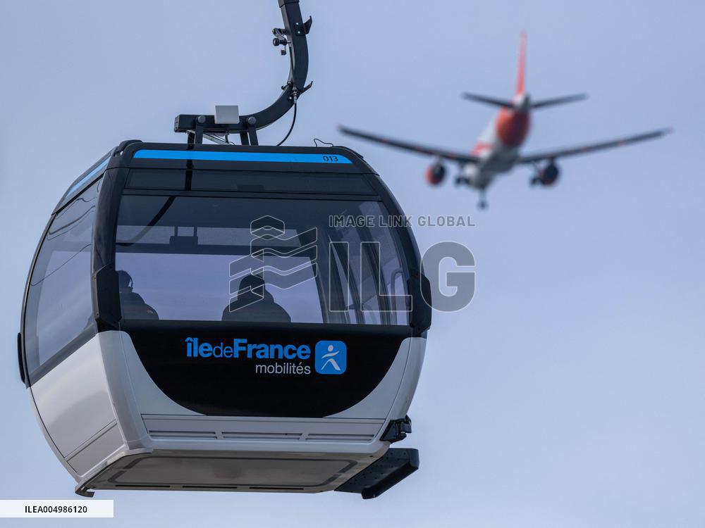 Ile de France Mobilites Telepherique Urbain Inauguration - Creteil