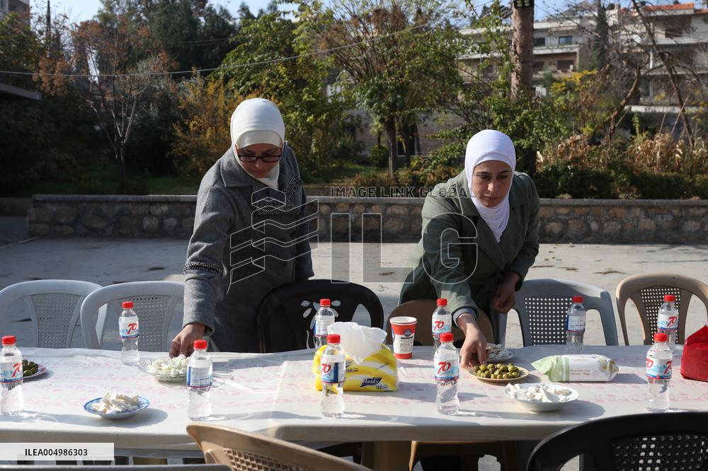 Women Social Cohesion Camp in Aleppo Syria