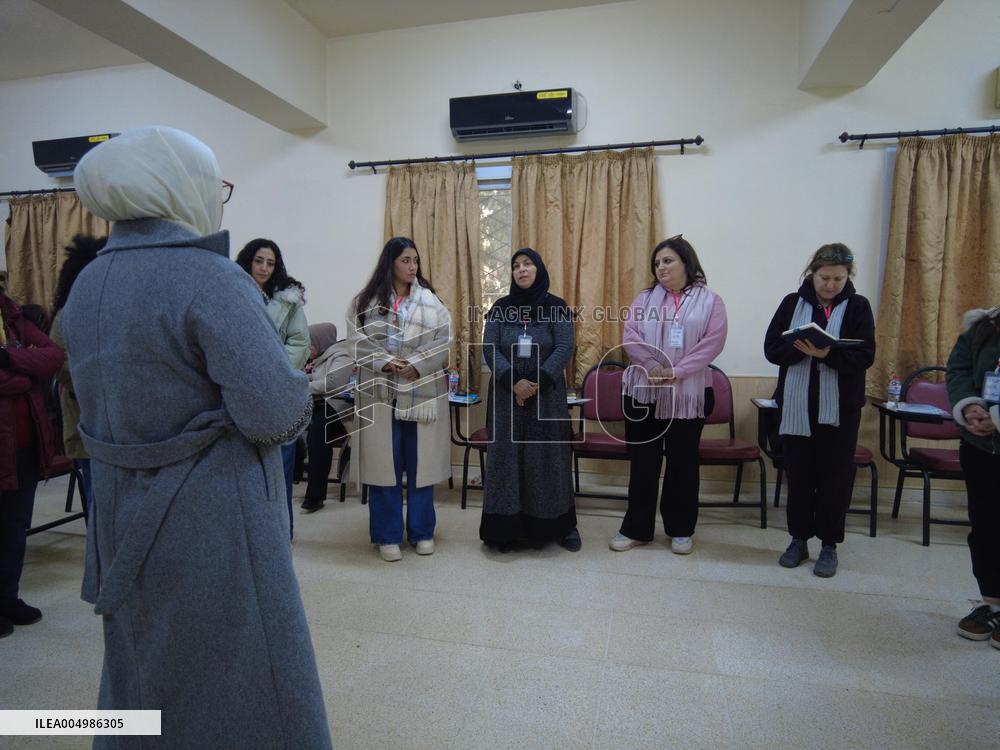 Women Social Cohesion Camp in Aleppo Syria