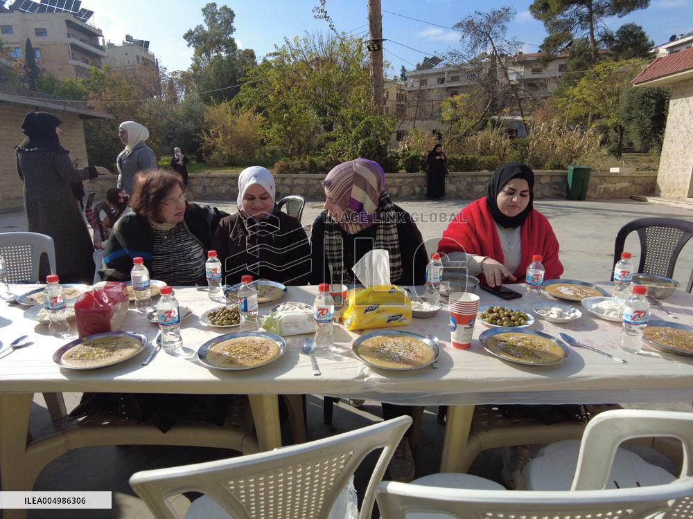 Women Social Cohesion Camp in Aleppo Syria
