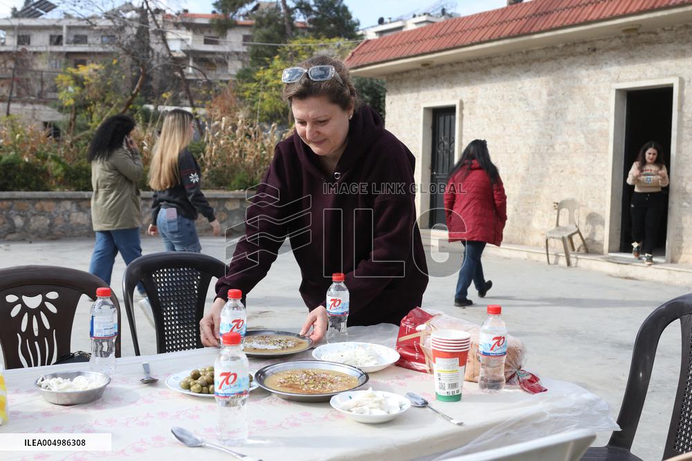 Women Social Cohesion Camp in Aleppo Syria
