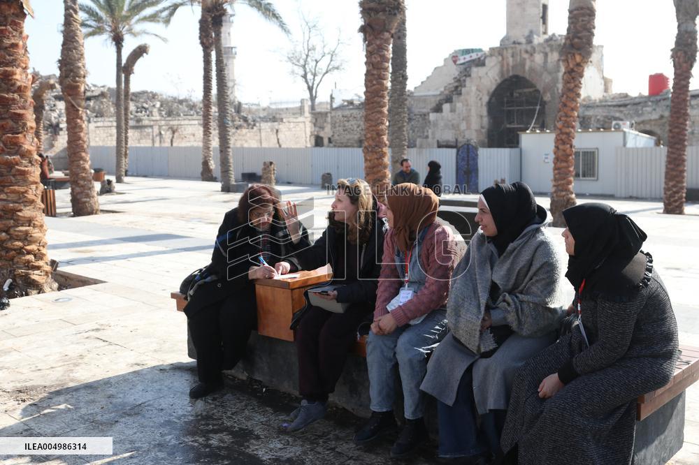 Women Social Cohesion Camp in Aleppo Syria