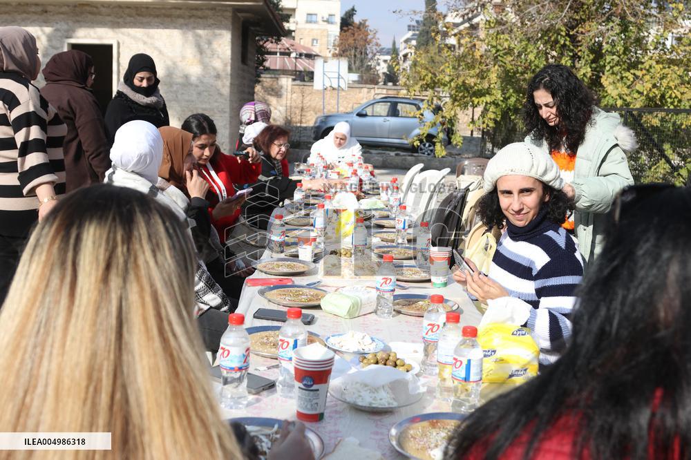 Women Social Cohesion Camp in Aleppo Syria
