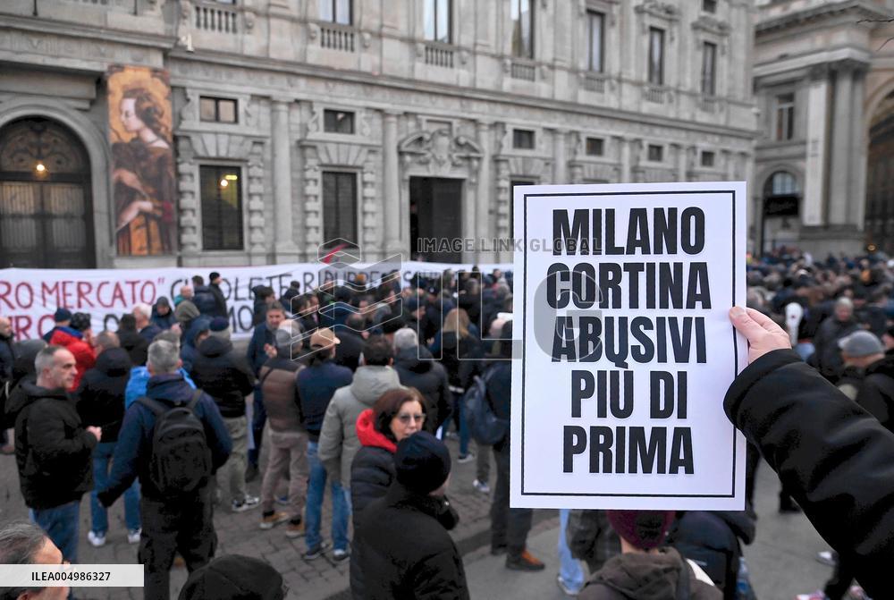 Taxi Drivers Demonstration - Milan