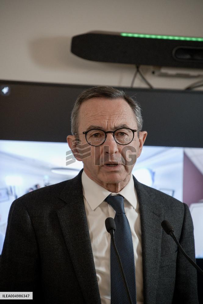 Les Republicains Meeting After Clashes Between Farmers And Breeders - Paris