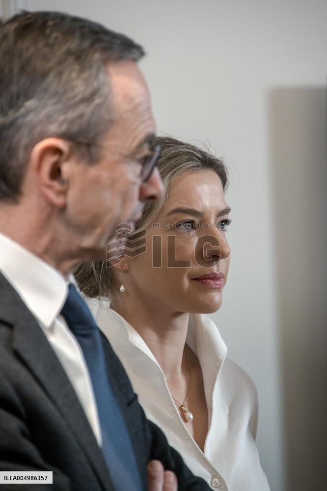 Les Republicains Meeting After Clashes Between Farmers And Breeders - Paris