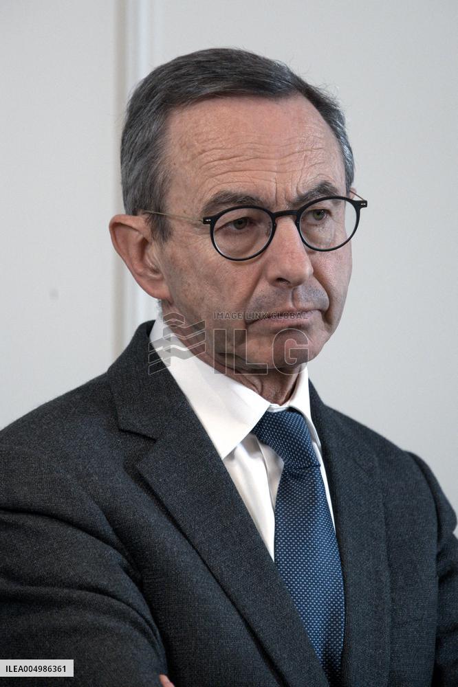 Les Republicains Meeting After Clashes Between Farmers And Breeders - Paris