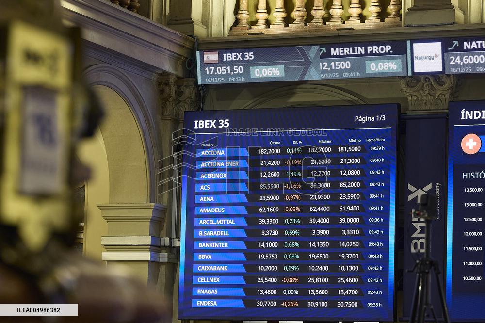 Ibex 35 Hits All-Time High In Madrid - Spain