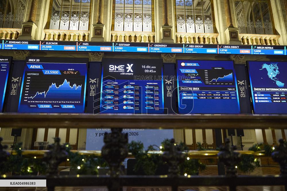 Ibex 35 Hits All-Time High In Madrid - Spain