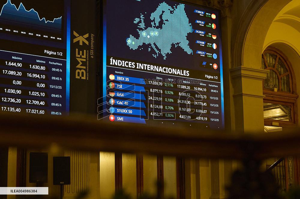 Ibex 35 Hits All-Time High In Madrid - Spain