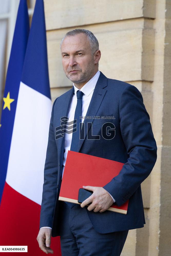 Meeting on agricultural policy at Matignon - Paris