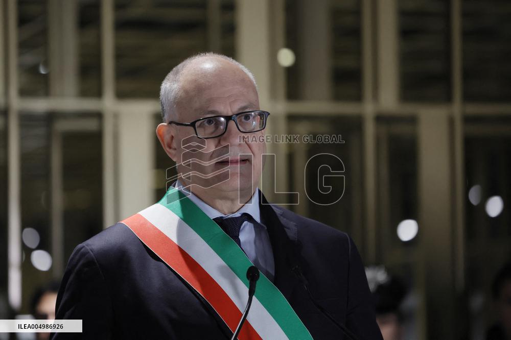 Inauguration Of The Porta Metronia And Colosseo Metro C Station - Rom